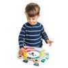 Jouet en bois pour enfant représentant une horloge en forme d'ours composé de blocs de couleurs a placer de la marque Tender Leaf Toys