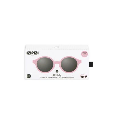 lunettes de soleil bébé rose izipizi