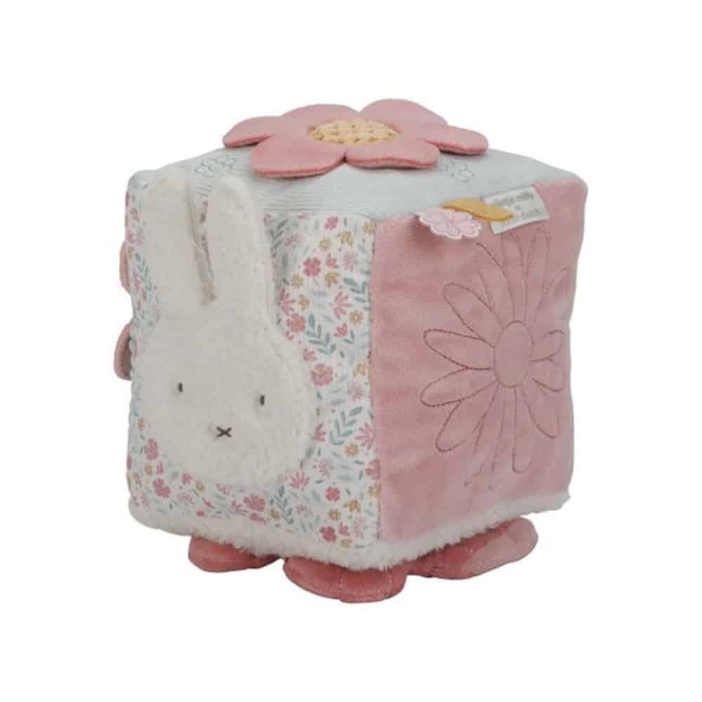 Cube d'activités en tissu Miffy Blossom Little Dutch