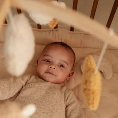 Mobile musical en bois Newborn Little Dutch