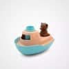 Le bateau de Petit Ours Brun Menthe Simple