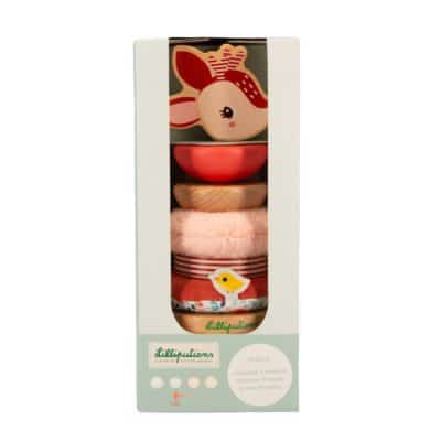 Pyramide à empiler Stella le faon Liliputiens