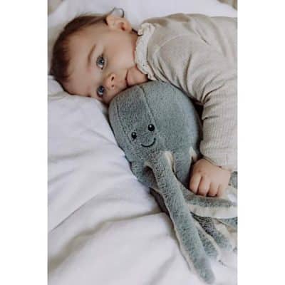 Peluche bruits blancs en forme de pieuvre Olly Flow