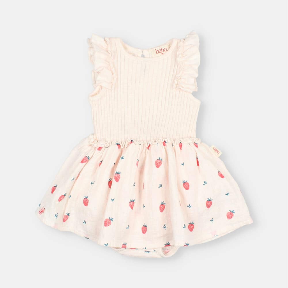 Robe enfant strawberry Buho