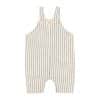 Salopette rayée lin écru Buho