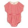 Barboteuse Gianna rayée éponge rouge Cozmo