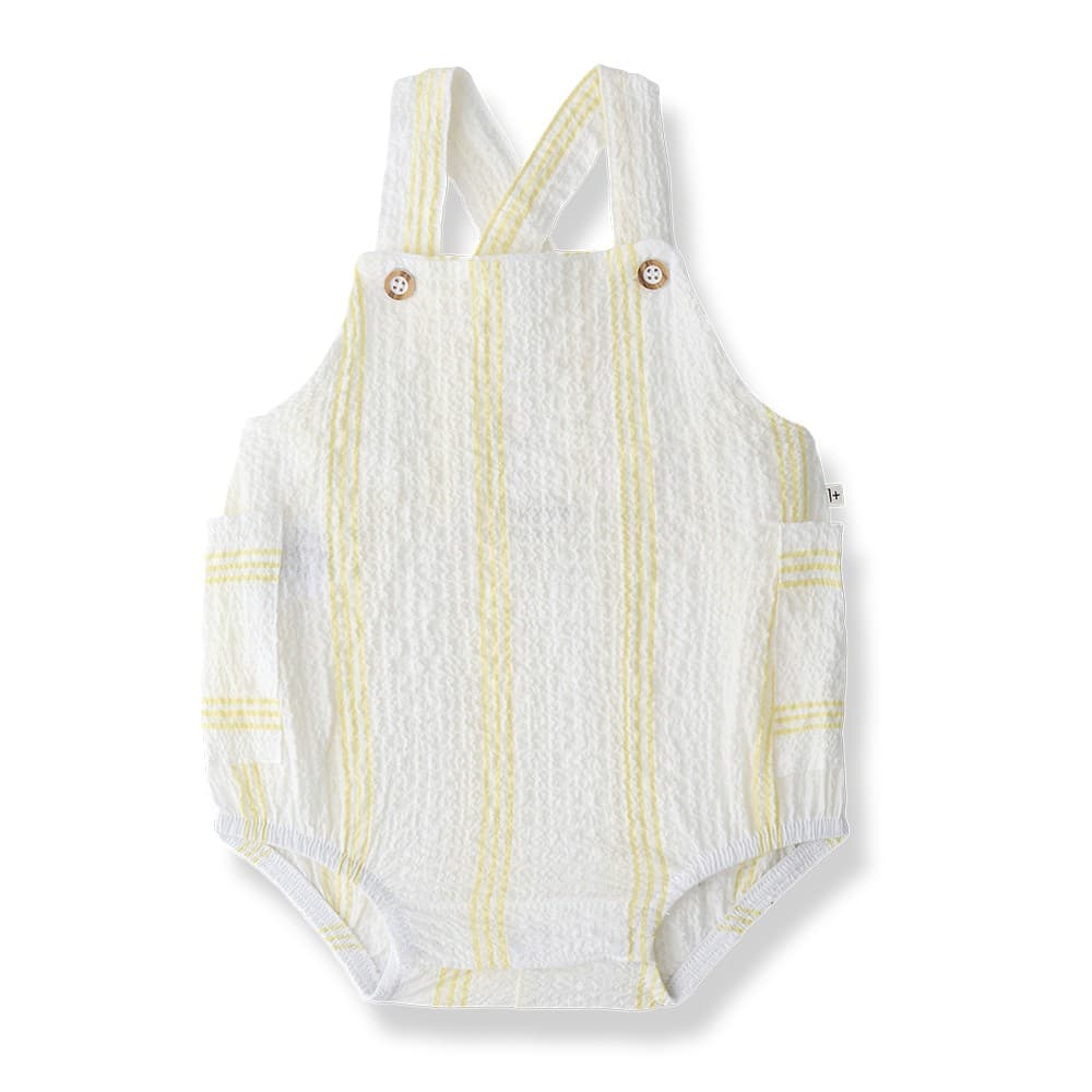 Salopette bloomer rayée Lemon Portixol 1 + More In The Family