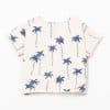 T-shirt Palmier Bleu Play Up