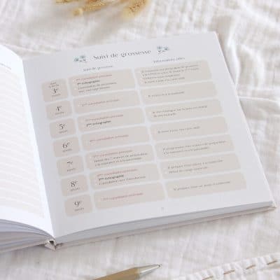 Journal de grossesse et post-partum ZU