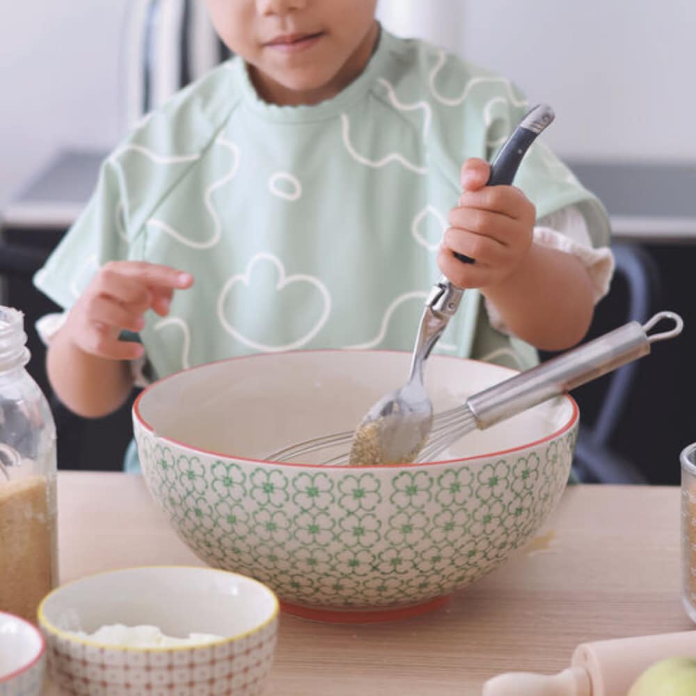 Bavoir à manches évolutif 2 en 1 Vert sauge Béaba