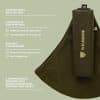 Porte-bébé et enfant 9 mois - 4 ans Army Green - Wildride