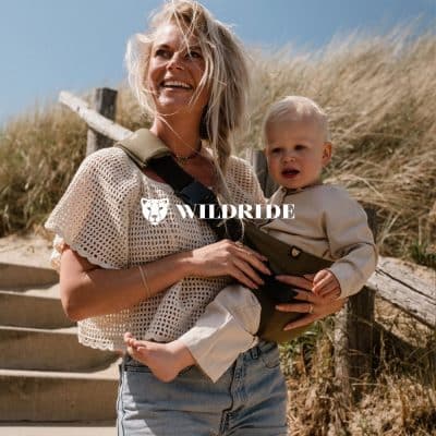 Porte-bébé Wildride Léopard Army green | 9 mois - 4 ans (20kg max)