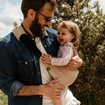 Porte-bébé Wildride Beige | 9 mois - 4 ans (20kg max)