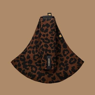 Porte-bébé Wildride Léopard Marron | 9 mois - 4 ans (20kg max)