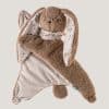 Doudou bouillotte sèche lapin marron myHummy
