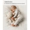 Peluche bouillotte Ourson Beige bruits blancs - veilleuse myHummy