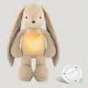 Peluche bouillotte lapin Beige bruits blancs - veilleuse myHummy