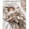 Peluche bouillotte Ourson Beige bruits blancs - veilleuse myHummy