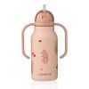 Gourde isotherme Kimmie Steel Water Bottle 250 ml Wild Child Rosey — Liewood