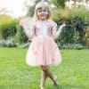 Robe de déguisement papillon Peach - Great Pretenders