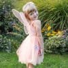 Robe de déguisement papillon Peach - Great Pretenders