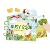 Livre d'activités Busy Book Ferme (Français/Anglais) - Janod