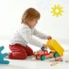 Camion à tirer Brico'Kids en bois - Janod