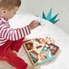 Puzzle sonore Dino 5 pièces en bois - Janod