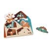 Puzzle sonore Dino 5 pièces en bois - Janod